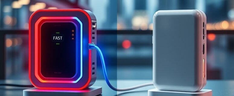 Fast Charging Vs Standard Charging Power Stations