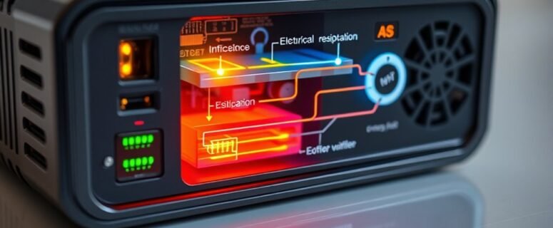 Portable Power Station Energy Loss Breakdown