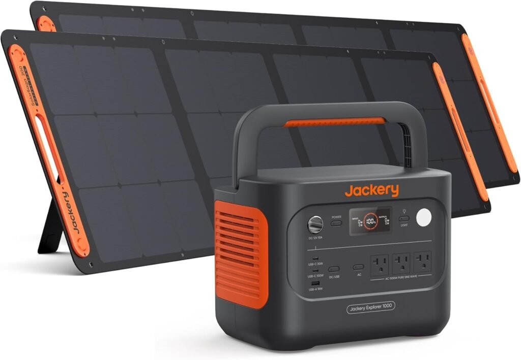 Jackery Explorer v2 Portable Power Station,1070Wh LiFePO4 Battery,1500W AC/100W USB-C Output, Hr Fast Charge, Solar Generator for Camping,Emergency, RV, Off-Grid Living(Solar Panel Optional) Jackery Explorer v2 Portable Power Station,1070Wh LiFePO4 Battery,1500W AC/100W USB-C Output, Hr Fast Charge, Solar Generator for Camping,Emergency, RV, Off-Grid Living(Solar Panel Optional)