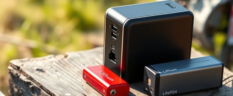Lithium Vs lifepo4 Portable Power Station Batteries