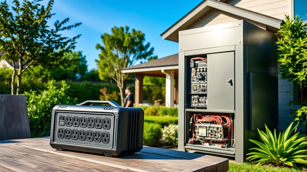 outdoor camping emergency power