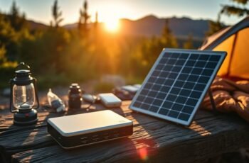 Camping Power Station Setup Guide