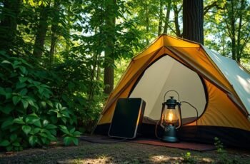 Portable Power for Tents and Campers