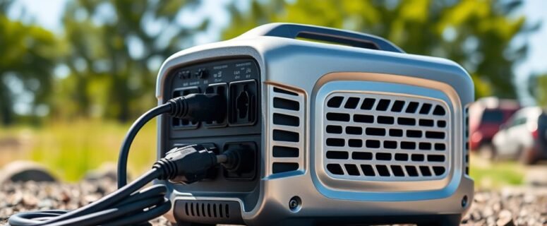 Real Efficiency of Portable Generators