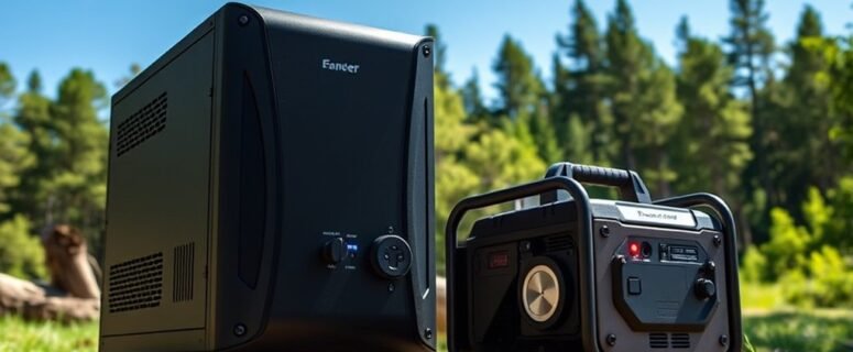 Power Station Vs Generator for Camping