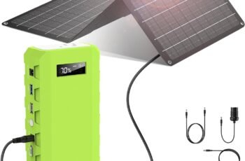Powkey 24000mAh/65W Solar Generator Review