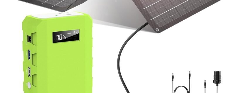 Powkey 24000mAh/65W Solar Generator Review