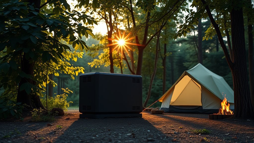quiet efficient camping power