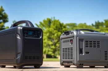 Portable Power Station Vs Inverter Generator Noise Comparison