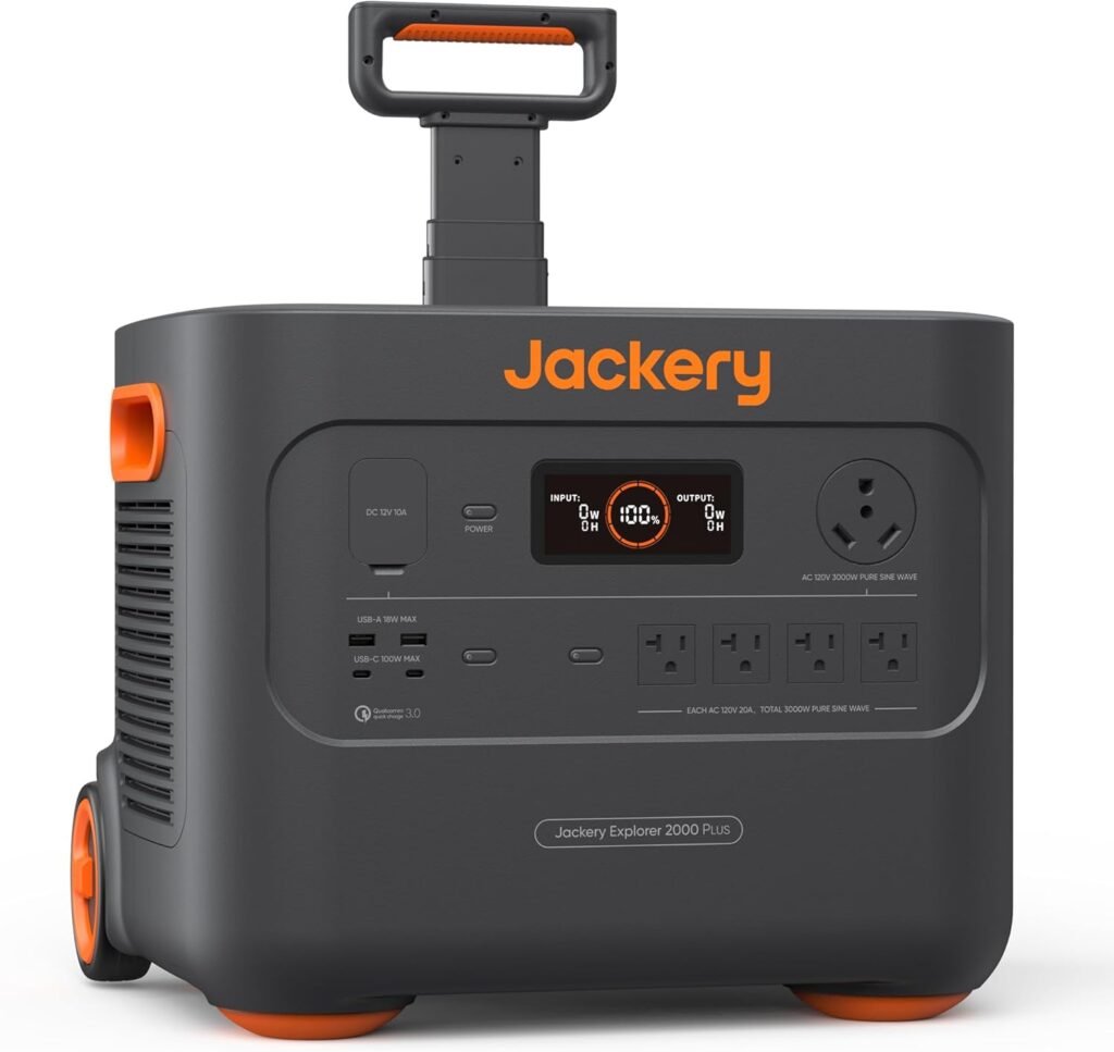Jackery Portable Power Station Explorer Plus, 2042Wh Solar Generator, Compatible with Solar Panel for Outdoor RV Camping Emergency (Renewed) Jackery Portable Power Station Explorer Plus, 2042Wh Solar Generator, Compatible with Solar Panel for Outdoor RV Camping Emergency (Renewed)
